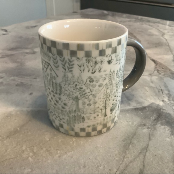 🆕MacKenzie-Childs Sterling Cottage Mugs Set of 4 - Picture 4 of 11